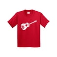 thumbnail image 1 of Inktastic Grunge Guitar Youth T-Shirt, 1 of 5