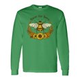 thumbnail image 1 of Inktastic Grunge Save the Bees Long Sleeve T-Shirt, 1 of 5