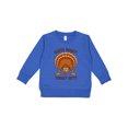 thumbnail image 1 of Inktastic Guess What Turkey Butt Toddler Sweatshirt, 1 of 4
