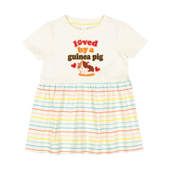 Inktastic Guinea Pig Pet Owner Girls Baby Dress