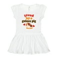 thumbnail image 1 of Inktastic Guinea Pig Pet Owner Girls Toddler Dress, 1 of 5
