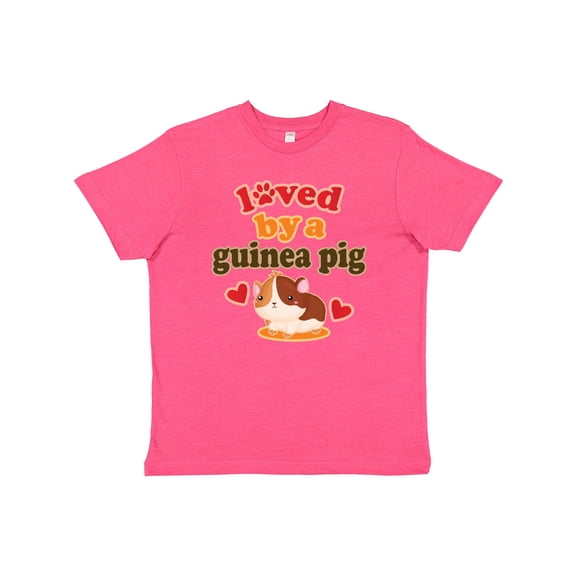 Inktastic Guinea Pig Pet Owner Youth T-Shirt