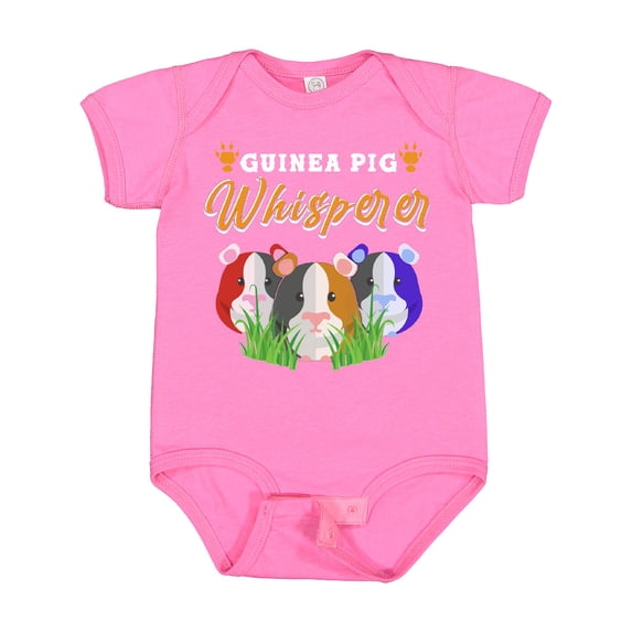Inktastic Guinea Pig Whisperer Boys or Girls Baby Bodysuit
