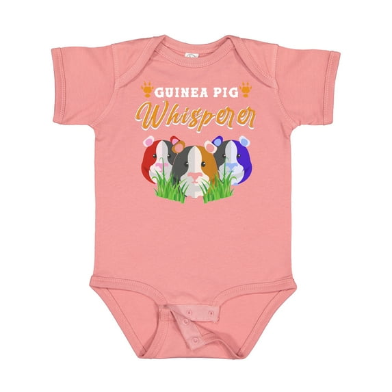 Inktastic Guinea Pig Whisperer Boys or Girls Baby Bodysuit