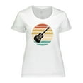 thumbnail image 1 of Inktastic Guitar Music Gift for Guitarist Musician Women's Plus Size T-Shirt, 1 of 5