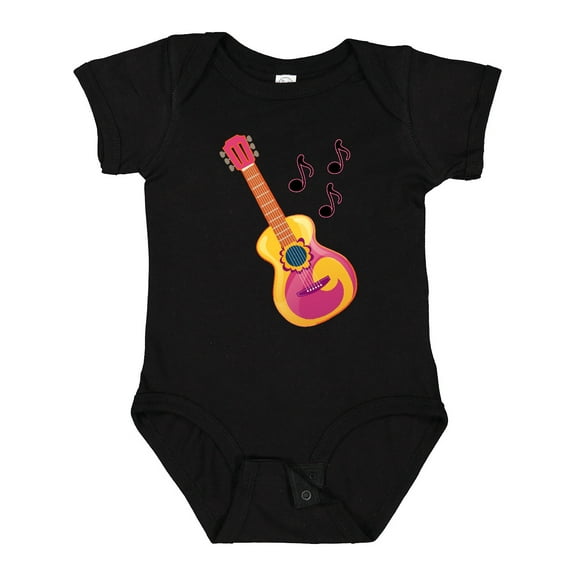 Inktastic Guitar Music Retro Musician Boys or Girls Baby Bodysuit