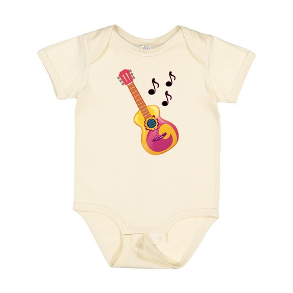 Inktastic Guitar Music Retro Musician Boys or Girls Baby Bodysuit