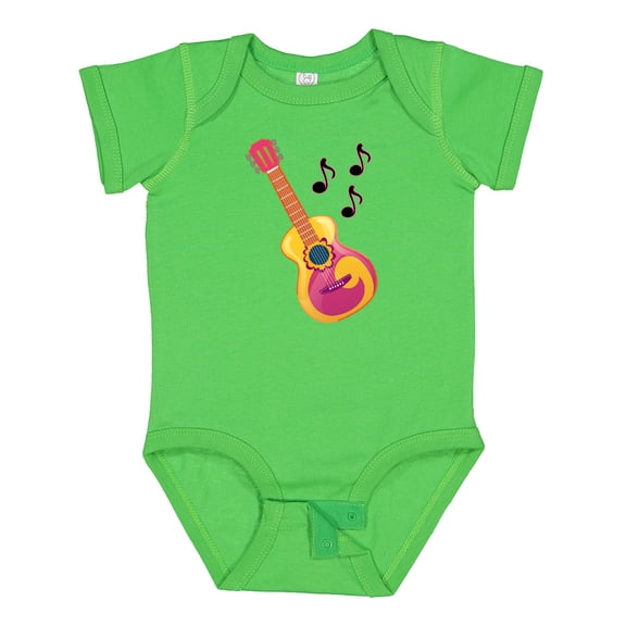 Inktastic Guitar Music Retro Musician Boys or Girls Baby Bodysuit
