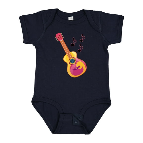 Inktastic Guitar Music Retro Musician Boys or Girls Baby Bodysuit