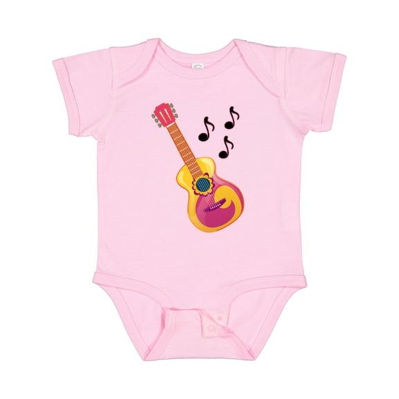 Inktastic Guitar Music Retro Musician Boys or Girls Baby Bodysuit