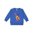 thumbnail image 1 of Inktastic Guitar Music Retro Musician Toddler Sweatshirt, 1 of 4