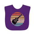 thumbnail image 1 of Inktastic Guitar Music for Guitarist Musician Boys or Girls Baby Bib, 1 of 4
