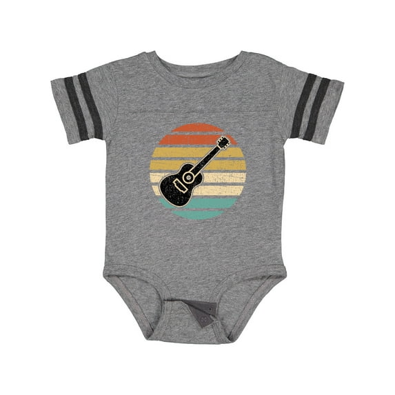 Inktastic Guitar Music for Guitarist Musician Boys or Girls Baby Bodysuit
