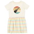 thumbnail image 1 of Inktastic Guitar Music for Guitarist Musician Girls Toddler Dress, 1 of 5