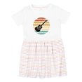 thumbnail image 1 of Inktastic Guitar Music for Guitarist Musician Girls Toddler Dress, 1 of 5