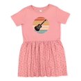 thumbnail image 1 of Inktastic Guitar Music for Guitarist Musician Girls Toddler Dress, 1 of 5