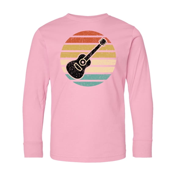 Inktastic Guitar Music for Guitarist Musician Long Sleeve Youth T-Shirt