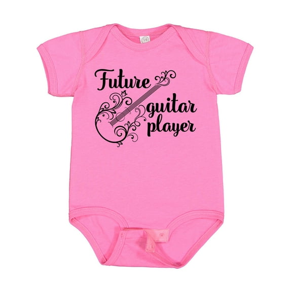 Inktastic Guitar Player Future Guitarist Girls Baby Bodysuit