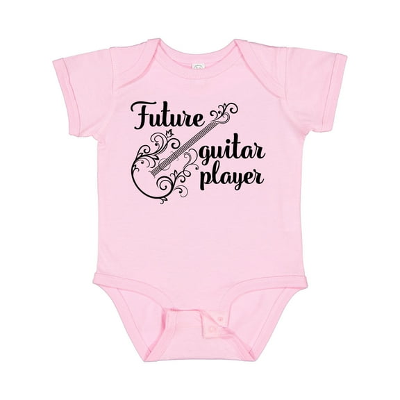 Inktastic Guitar Player Future Guitarist Girls Baby Bodysuit