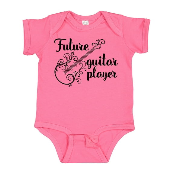 Inktastic Guitar Player Future Guitarist Girls Baby Bodysuit