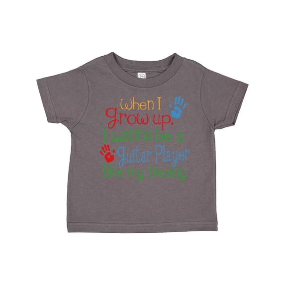 Inktastic Guitar Player Like Daddy Boys or Girls Toddler T-Shirt
