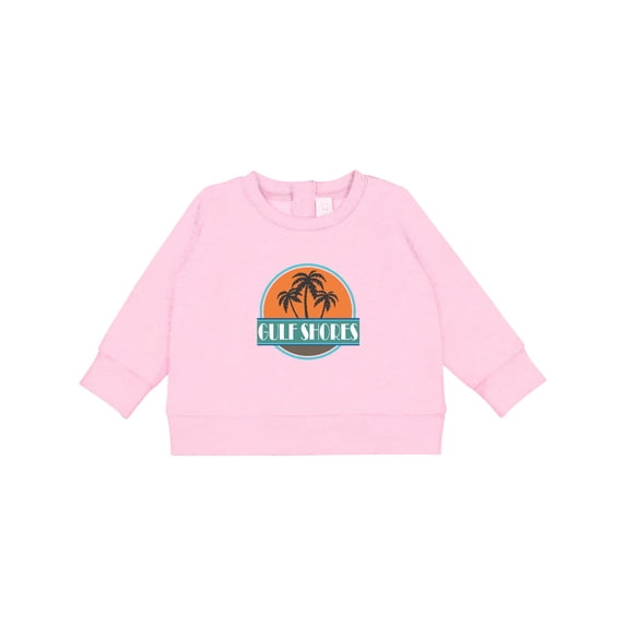 Inktastic Gulf Shores Alabama Vacation Baby Sweatshirt
