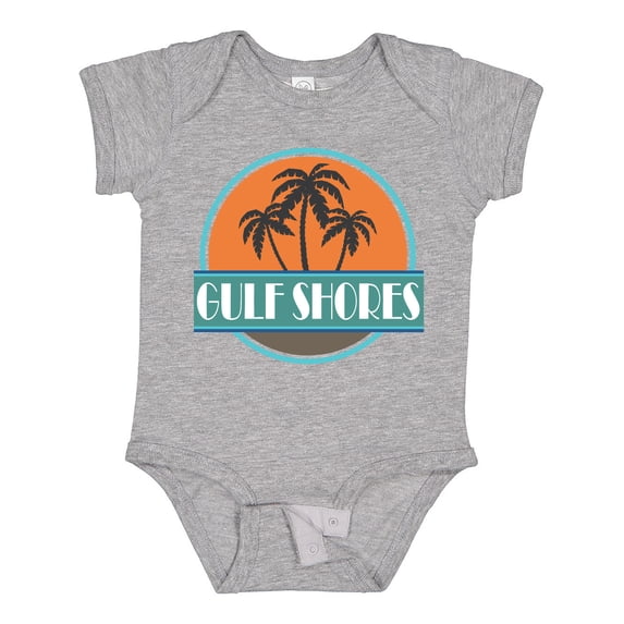 Inktastic Gulf Shores Alabama Vacation Boys or Girls Baby Bodysuit
