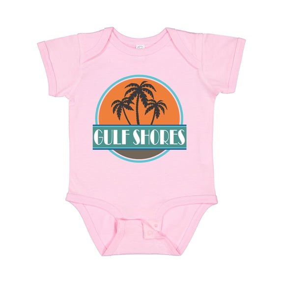 Inktastic Gulf Shores Alabama Vacation Boys or Girls Baby Bodysuit
