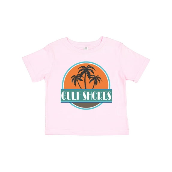 Inktastic Gulf Shores Alabama Vacation Boys or Girls Toddler T-Shirt