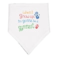thumbnail image 1 of Inktastic Gymnast Future Baby Bandana Bib, 1 of 4
