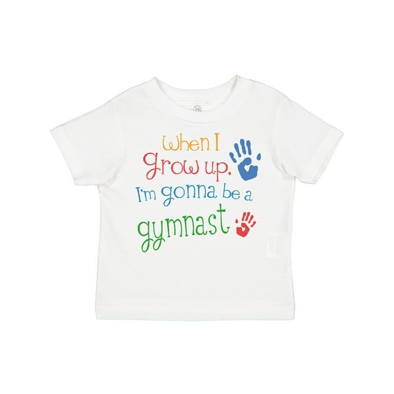 Inktastic Gymnast Future Boys or Girls Toddler T-Shirt