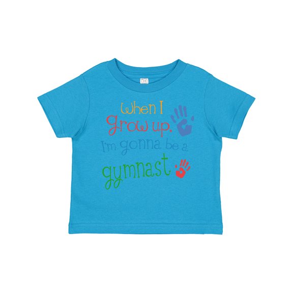 Inktastic Gymnast Future Boys or Girls Toddler T-Shirt
