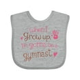 thumbnail image 1 of Inktastic Gymnast Future Girls Baby Bib, 1 of 4