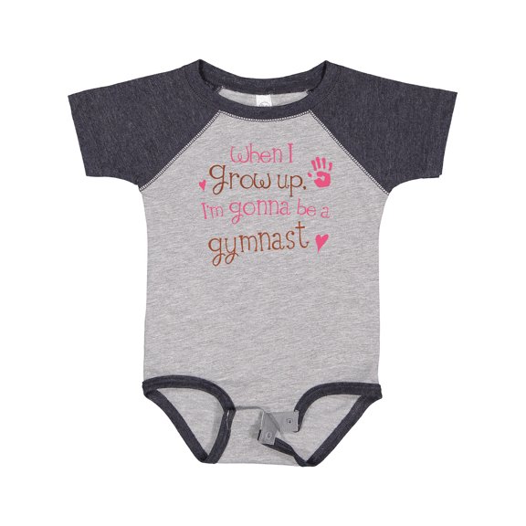 Inktastic Gymnast Future Girls Baby Bodysuit