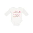 thumbnail image 1 of Inktastic Gymnast Future Girls Long Sleeve Baby Bodysuit, 1 of 5