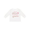 thumbnail image 1 of Inktastic Gymnast Future Girls Long Sleeve Toddler T-Shirt, 1 of 5