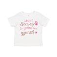 thumbnail image 1 of Inktastic Gymnast Future Girls Toddler T-Shirt, 1 of 5