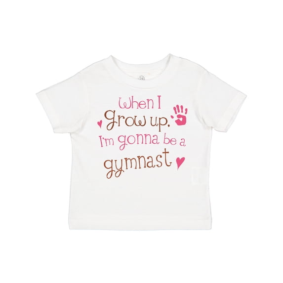 Inktastic Gymnast Future Girls Toddler T-Shirt