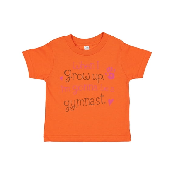 Inktastic Gymnast Future Girls Toddler T-Shirt