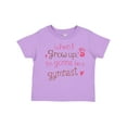 thumbnail image 1 of Inktastic Gymnast Future Girls Toddler T-Shirt, 1 of 5