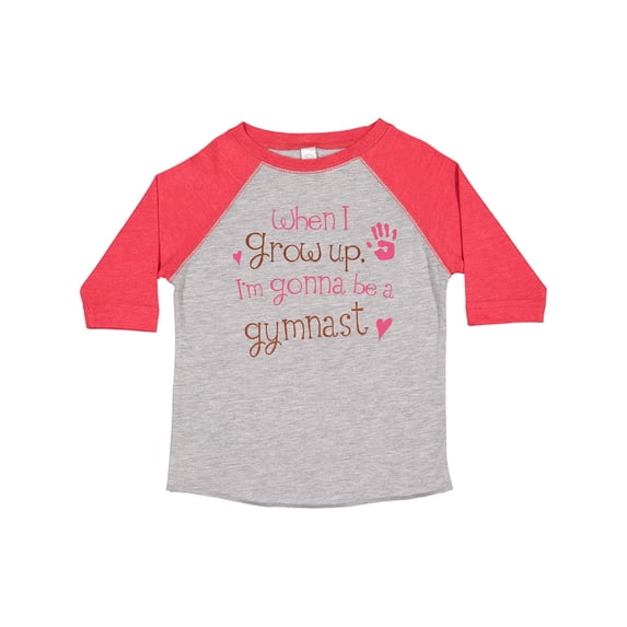 Inktastic Gymnast Future Girls Toddler T-Shirt