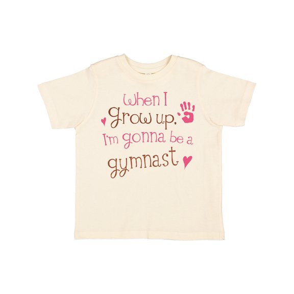 Inktastic Gymnast Future Girls Toddler T-Shirt