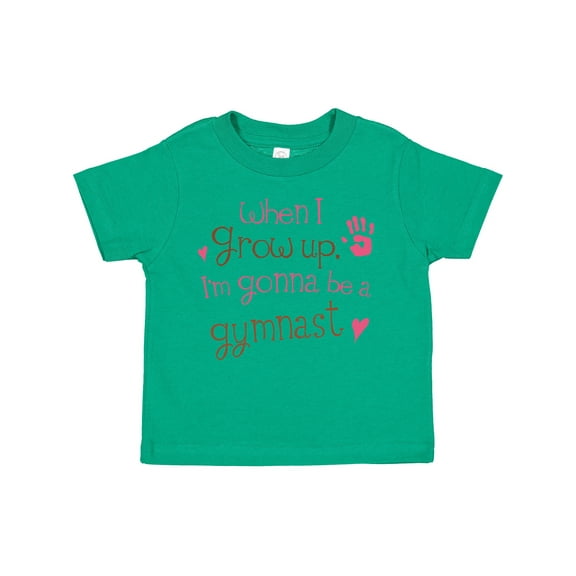 Inktastic Gymnast Future Girls Toddler T-Shirt