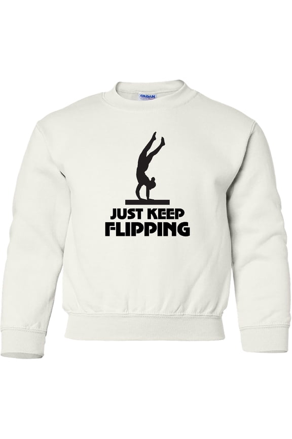 Gymnastics Girl Gymnast Youth Sweatshirt