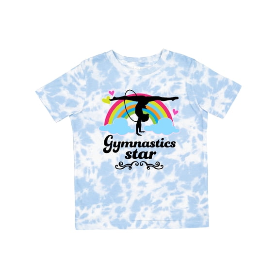 Inktastic Gymnastics Star Girls Toddler T-Shirt