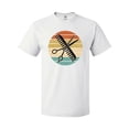 thumbnail image 1 of Inktastic Hair Stylist Barber Retro Sunset T-Shirt, 1 of 5
