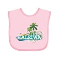 thumbnail image 1 of Inktastic Haleiwa Hawaii Vacation Boys or Girls Baby Bib, 1 of 4
