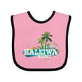 thumbnail image 1 of Inktastic Haleiwa Hawaii Vacation Boys or Girls Baby Bib, 1 of 4