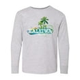 thumbnail image 1 of Inktastic Haleiwa Hawaii Vacation Long Sleeve Youth T-Shirt, 1 of 5