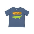 thumbnail image 1 of Inktastic Half Birthday 1/2 Boy Alligator Boys Baby T-Shirt, 1 of 5
